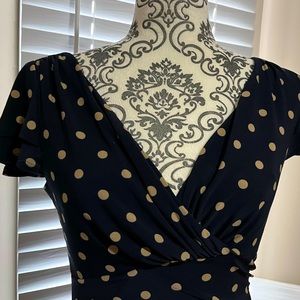 Ralph Lauren stretchy dress with rouching